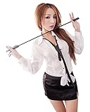 Lingeriecats Sexy Haughty Office Secretary Costume (White)