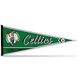 Rico Industries NBA Basketball Boston Celtics Classic 12' x 30' Felt Wall Décor Pennant - Great for Home/Bed Room/Man Cave Décor