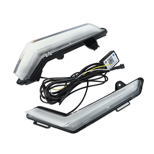 Areyourshop RGB Front LED Signature Light for Can-Am Defender 2020-2023, Defender MAX 2020-2023, Commander 2021 Led Turn Signal Light