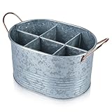 Medidas: 17,5 x 24,5 x 14 cm IMPORTACION Cubo Zinc 6 Botellas 17,5x24,5x14 CM