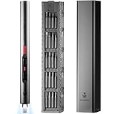 Electric Screwdriver, 72 IN 1 Precision Screwdriver Set with 3 Torque Settings, Magnetic Storage & LED Light, S2 Steel Mini Power Screwdriver Repair Tool Kit for Electronics, Laptop, Camera, and PC