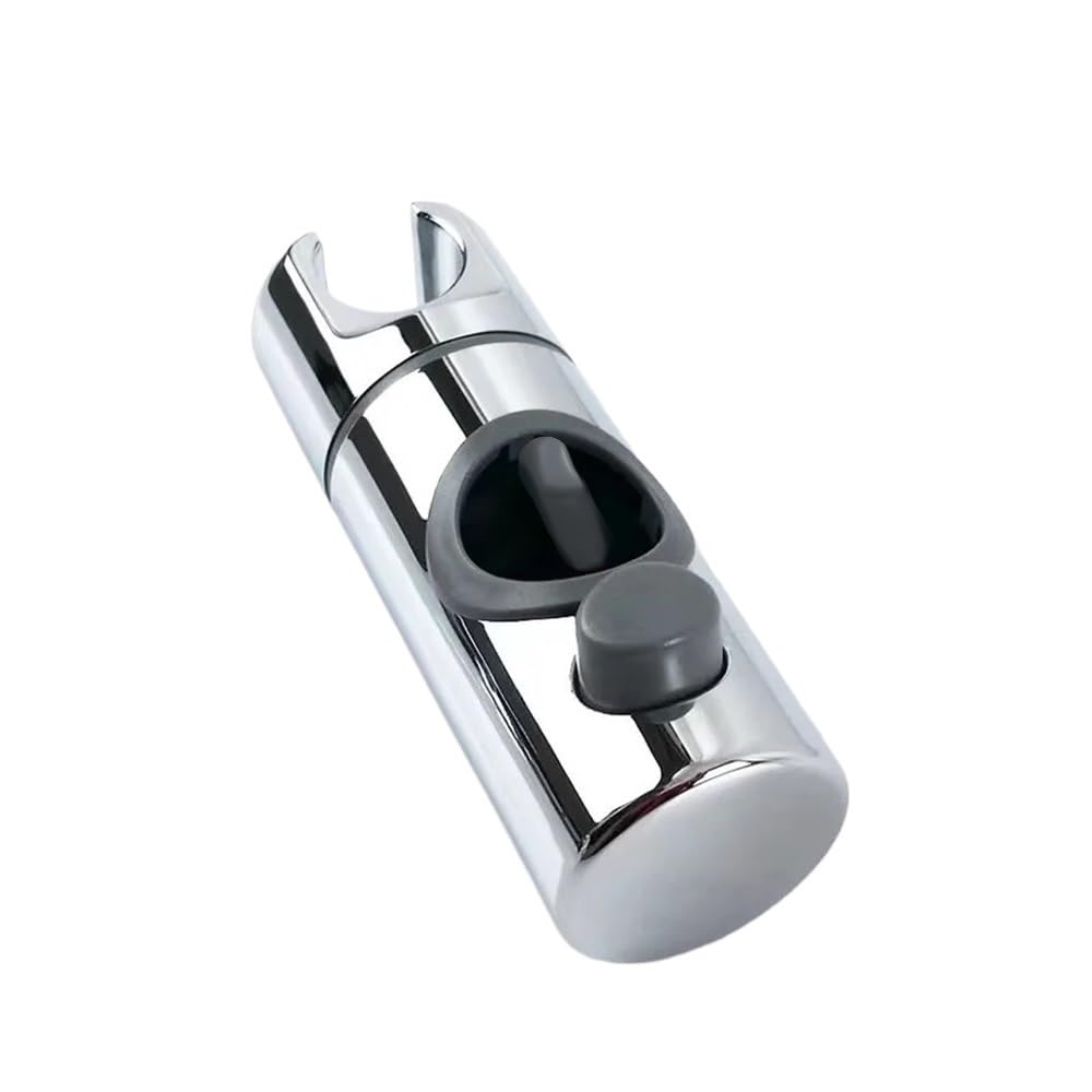 Hgniang 28Mm Adjustable 18-32Mm Shower Head Holder Clamp Showerhead Rail Slide Bracket Bathroom Accessories 360° Rotation