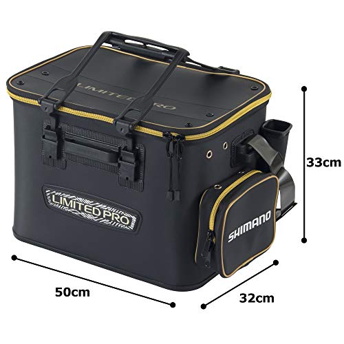シマノ(SHIMANO) 水汲み バッカン フィッシュバッカン リミテッドプロ ハードタイプ ブラック 45cm BK-121R 4枚目