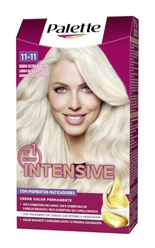 Tinte Permanente Schwarzkopf Intensive Rubio Platino Nº 11.11 (1 unidad)