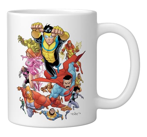 Mug cerámico Universe Invincible blanco 11 oz miniatura 2