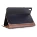 Produktbild iPad Pro 11 Leder case,Miya smart Slim Shell Schutzhülle Cover Tasche Premium Leder Geschäftshülle mit Auto Schlaf/Wach Funktion für iPad Pro 11 Zoll 2018(A1980 A2013 A1934 A1979)-Schwarz