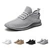 Running Shoes - Running Shoes for Men, Breathable & Non Slip Men's Sneakers, Knit Mesh Design Walking Shoes for Men, Lightweight Men's Trail Running Shoes & Workout Shoes