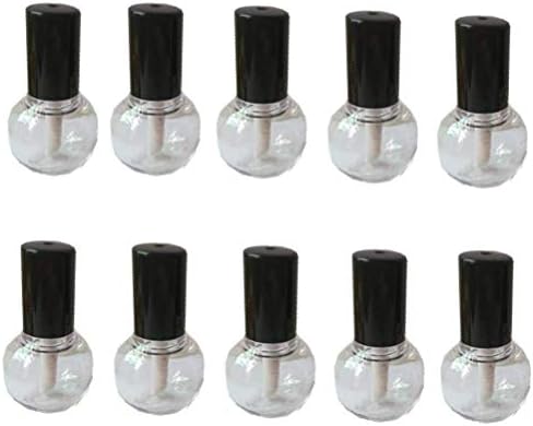 10pcs 5ml Empty Plastic Lip Gloss Tube Refillable Lipstick Containers with Brush Wand Best for Lip Gloss Lipstick Beauty DIY Accessories Decorations