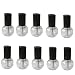 20pcs 5ml Empty Plastic Lip Gloss Tube Refillable Lipstick Containers with Brush Wand Best for Lip Gloss Lipstick Beauty DIY Accessories Decorations