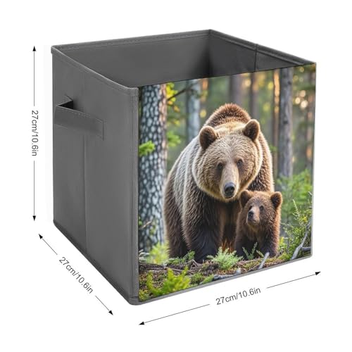 Bacs de rangement pliables cube pour organiser les vêtements - 3