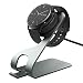 Produktbild MoKo Ladestation Kompatibel mit Amazfit GTS 4 Mini/2/2 Mini/2e/GTR 2/2e/T-Rex Pro/Bip U/U Pro/Bip 3/3 Pro/Pop/Pop Pro, Aluminium Ladegerät Ladeständer mit 150 cm USB Ladekabel, Grau