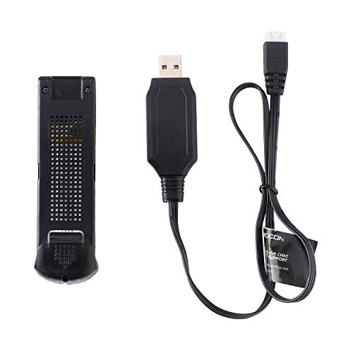 Battery & Charger Set only fit 2021 DROCON Spacekey DC-014, 3.7 voltage only compatible for 2 Battery Version