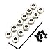 Du-Bro 597 1/8" Plated Brass Dura-Collar Bulk (12-Pack)