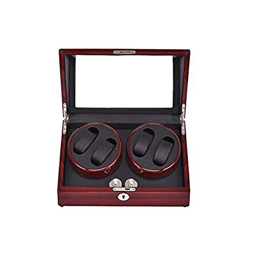 Caja bobinadora para relojes automáticos con pantalla y rotación constante 2