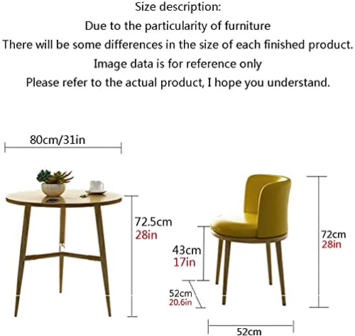 Dining Table Set For Home Or Business Reception Balcony Living Room Table And Chair Combination Office Meeting Room Rest Table Hotel Clothing Store Cinema Coffee Shop (Color : Light Green) #TOP1