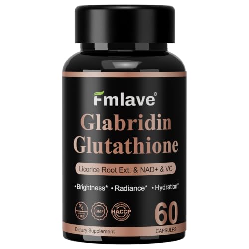 Glabridin Glutathione Supplements for Skin Brightness, Radiance & Hydration