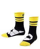 FALKE Unisex Kinder Socken Active Soccer, Baumwolle, 1 Paar, Schwarz (Black 3000), 31-34