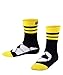 FALKE Unisex Kinder Active Soccer Baumwolle dünn Gemustert 1 Paar Socken, Schwarz (Black 3000), 39-42