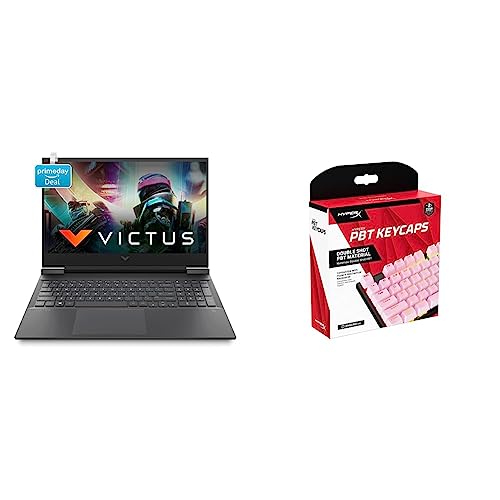 Image of HP Victus Gaming Laptop 11th Gen Intel Core i5-11400H16.1 inch(40.9 cm) FHD IPS Gaming Laptop & PBT Keycaps - Full Key Set - Pink [US]