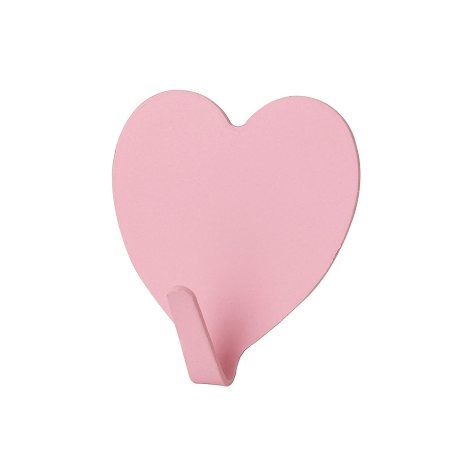 ZGUOUZANTYE 2 Heart Shape Stainless Steel Self Adhesive Hooks