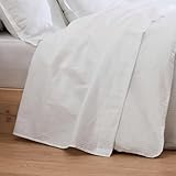  Tradilinge - Drap Plat Esprit Grand hôtel Coton Blanc 240x310 cm
