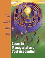Cases in Managerial and Cost Accounting 1934319406 Book Cover