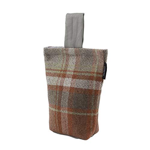 McAlister Textiles Heritage Cale Porte en Tissu - Terre Cuite - 21cm x 17cm - à Lester