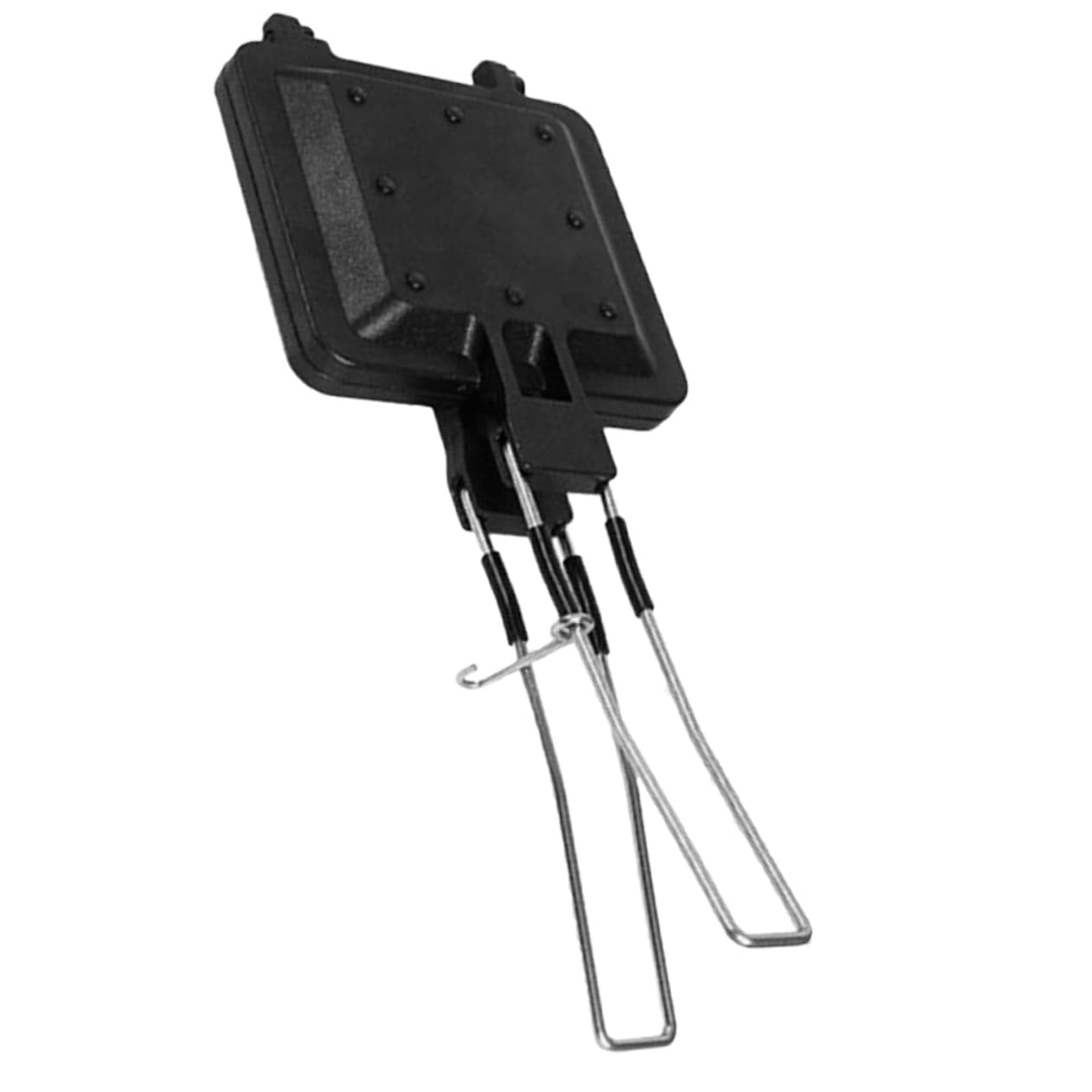 JECOMPRIS Non Stick Portable Sandwich Frying Pan Multi Functional Kitchen Gadget for Toast Eggs Waffles and Steaks for Outdoor and Home Use