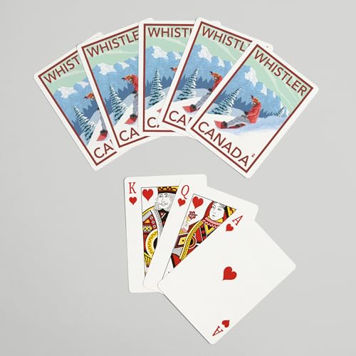 Baraja de 52 cartas Póker Whistler, Canadá miniatura 7
