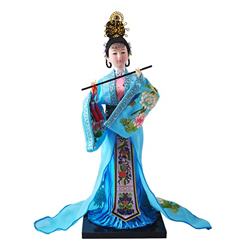 Nw Chinese Traditional Handicraft Silk Figurine Collectible Chinese Doll Silk Doll (1805-B) #TOP7
