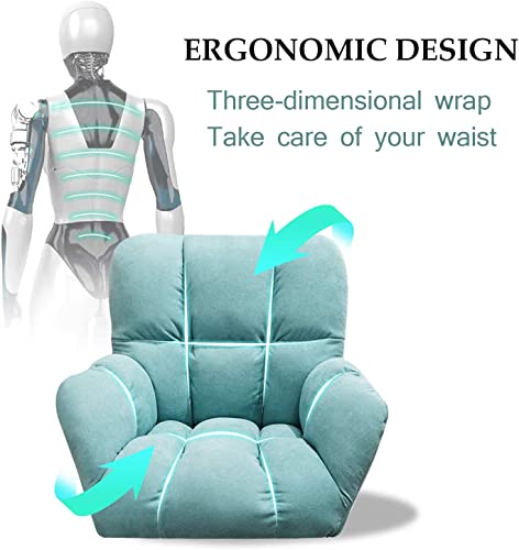 Chaise de bureau ergonomique à hauteur réglable avec roulette - 5