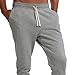 TYR Men's Ultrasoft Heavyweight Terry Jogger, Light Heather Gray, Large