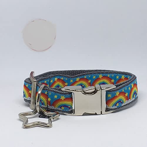 Jimmy und Katz Hundehalsband Regenbogen 26-40cm x 2cm Cover