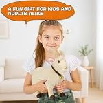 Screaming Goat Plush Toy, Goat Stuffed Animal with Funny Screaming Sound – Prank Gift for Kids, Friends, and Coworkers