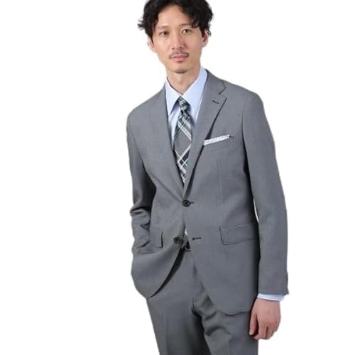 [タケオキクチ] ONOFFセットアップ対応 メランジ シャークスキン ストレッチジャケット グレー（012） 02（M）