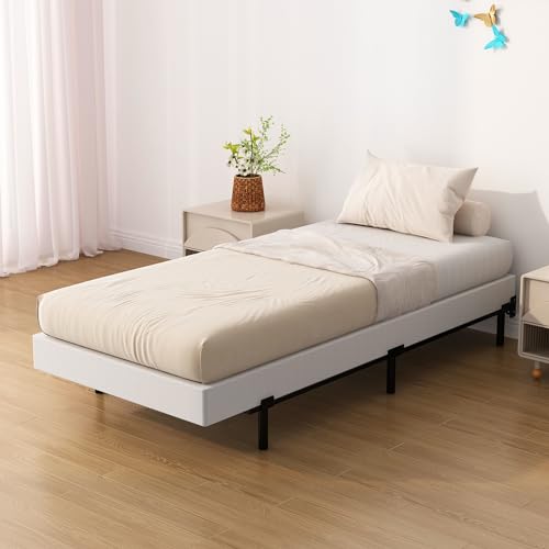 Upcanso Twin XL Box Spring Bed Base 6 Inch, Low Profile Metal Boxspring XL Twin with Fabric Cover, 2000 Lbs Max Weight Capacity Mattress Foundation, Noise-Free, Easy Assembly by Upcanso - Image 2