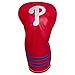 Team Golf MLB Philadelphia Phillies Vintage Driver Head Cover Vintage Driver Golf Club Headcover, Form Fitting Design, Retro Design & Superb Embroidery