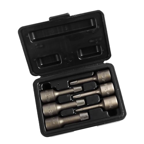 Juego de 6 extractores de tornillos dañados para tornillos dañados, extractores de tornillos, herramienta de extensión
