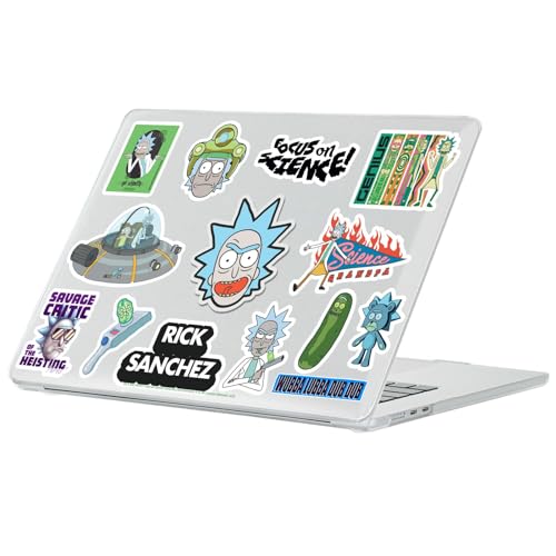 Coque MacBook Air 13.6 Rick and Morty anti-rayures pour ordinateur portable