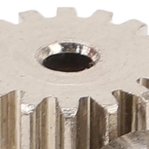 2-teiliger RC-Motorgetriebesatz M0.6 16T Geräuscharme Stahlritzel für 1/12 1/16 RC-Auto mit Präzision für Verbesserte Leistung
