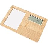 Décoration intérieure : grâce à son design élégant, ce produit apporte une touche de sophistication et de chaleur à n'importe quelle pièce. horloge multifonctionnelle, réveil apaisant