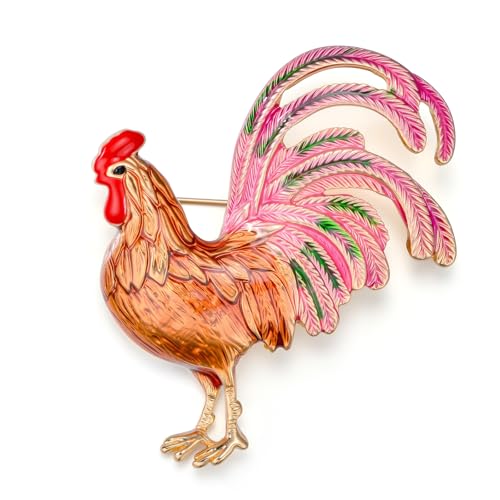 Image of Cute Animal Brooch Pins, Animal Theme Brooches Accessories for Clothes, Birthday Christmas Gift for Women