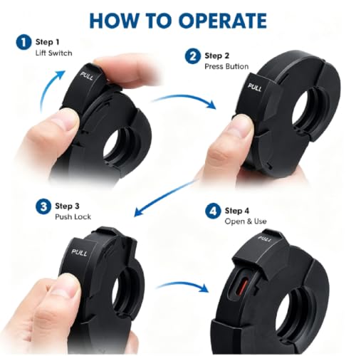 Cargador USB Moto para Benelli 600GS Toma Doble con Tapa Impermeable 8