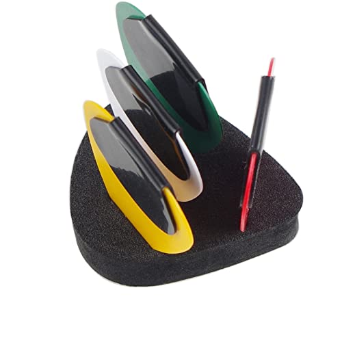 HUIOP Palettes de guitare et autocollant anti-dérapant et ensemble de supports de médiators 10 pièces médiators et 10… - Les Beatles, Paul McCartney, John Lennon, RIngo Starr, George Harrison HUIOP Palettes de guitare et autocollant anti-dérapant et ensemble de supports de médiators 10 pièces médiators et 10… – Image 5