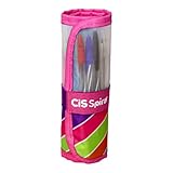Rollerset CIS Spiro, Rosa, Estojo com 29 canetas