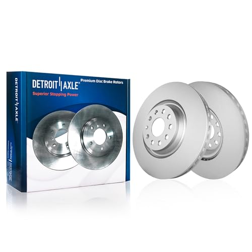 Image of Detroit Axle - Brake Rotors for Volkswagen Jetta Passat CC Tiguan Eos