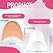 ZHLKHIOP 6 Pairs (3 Nude + 3 White), Toe Pads for Pointe Shoes, Ballet Toe Pads for Dancers, Soft Cushioning for Comfort and Protection, Breathable Material