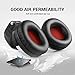immagine 7OneOdio Cuffie Over Ear Cuffie chiuse da Studio Back DJ per monitoraggio, cuffie prive di isolamento, cuffie con isolamento acustico (Rosso Nero)