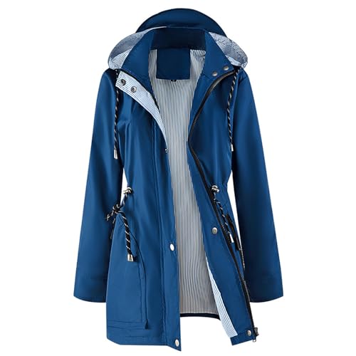 Coupe vent femme impermeable pour randonnées et sorties pluvieuses en ville