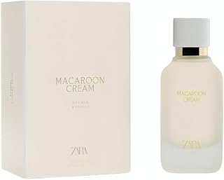 Zara Macaroon Cream Perfume for Women Soft Gourmand with Heliotrope, Rice Milk & Vanilla Eau de Parfum EDP 100ml (3.4 fl. oz)